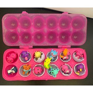 Hatchimals CollEGGtibles, 13 Figures in Pink Carton Assorted Figure Lot